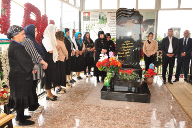 Vətən müharibəsi şəhidi baş leytenant Ruslan Rustamovun anım günü qeyd edilib.