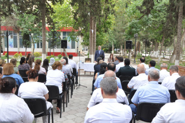 Şəhər İcra Hakimiyyətinin başçısı İlqar Abbasov növbəti səyyar görüş keçirib.