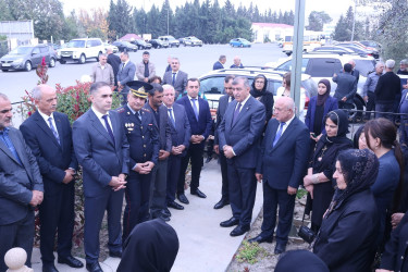Vətən müharibəsi şəhidi Amal Alışanlının anım günü qeyd edilib.