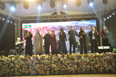 Şirvanda  8 Noyabr — Zəfər Gününə həsr olunmuş konsert təşkil edilib.