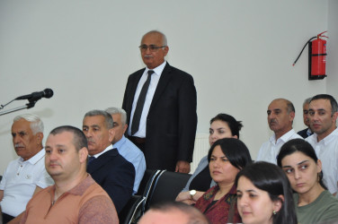 Şəhər İcra Hakimiyyətinin başçısı İlqar Abbasov növbəti səyyar görüş keçirib.