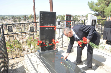 Şirvan şəhərində 27 Sentyabr – Anım Gününə həsr olunmuş tədbir keçirilib.