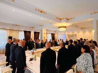 Şirvan şəhərində “14 iyul 1969: Heydər Əliyev – tərəqqi yolunun başlanğıcı” mövzusunda tədbir keçirilib.