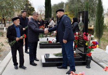 Vətən müharibəsinin şəhidi İsmayılzadə Şəhriyar Əkbər oğlunun anım günü qeyd olunub.