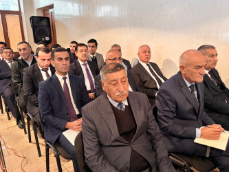 Şəhər İcra Hakimiyyətinin başçısı İlqar Abbasov növbəti səyyar görüş keçirib.