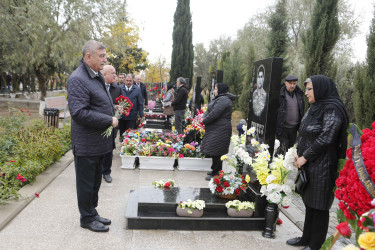 Vətən müharibəsi şəhidi Yusif Cəfərovun anım günü qeyd edilib.