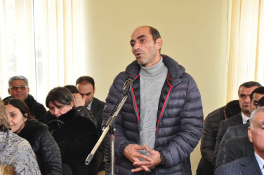 Bayramlı qəsəbəsində səyyar görüş keçirilib.