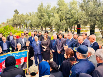 Şirvanda Vətən müharibəsi şəhidi Kamran Fərəcovun xatirəsi anılıb.