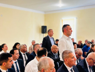 Şirvan Şəhər İcra Hakimiyyətinin başçısı İlqar Abbasov növbəti səyyar görüş keçirib.