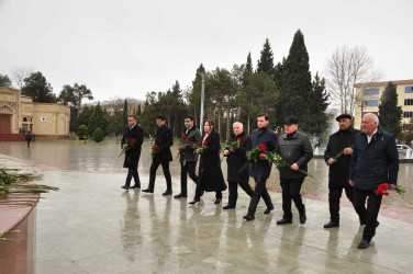 20 Yanvar faciəsinin 36-cı ildönümü Şirvan şəhərində silsilə tədbirlərlə qeyd olunub.