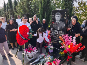 Şirvanda şəhid Namiq Xəlilovun xatirəsi anılıb.