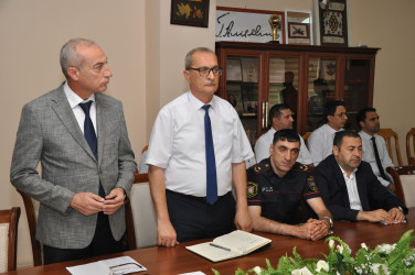 Şirvan Səhər İcra Hakimiyyətinin başçısı İlqar Abbasov vətəndaş qəbulu keçirib.