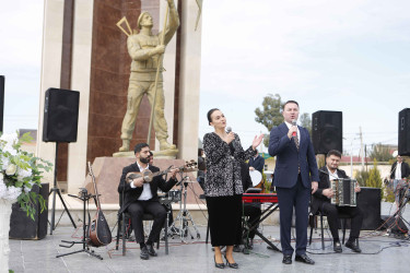 Şirvanda Zəfər Günü münasibətilə konsert proqramı təşkil edilib.