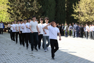 Şirvanda “Şahin” hərbi-idman oyunları üzrə şəhər birinciliyi keçirilib.