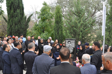 Şəhid Asif Qəribovun xatirəsi ehtiramla yad edilib.