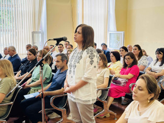 Şirvan Şəhər İcra Hakimiyyətinin başçısı İlqar Abbasov növbəti səyyar görüş keçirib.