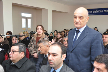 Şəhər İcra Hakimiyyətinin başçısı İlqar Abbasov növbəti səyyar görüş keçirib.