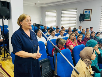 Şirvan Şəhər İcra Hakimiyyətinin başçısı İlqar Abbasov  növbəti səyyar görüş keçirib.