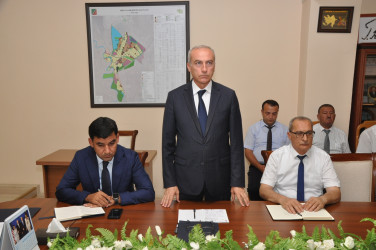 Şirvan Səhər İcra Hakimiyyətinin başçısı İlqar Abbasov vətəndaş qəbulu keçirib.
