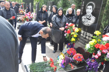 Vətən müharibəsi şəhidi Xəqani Məmmədovun xatirəsi anılıb.