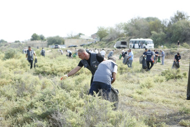 Şirvanda növbəti təmizlik aksiyası keçirilib 05.08.2023