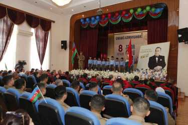 Şirvanda Zəfər Günü münasibətilə konsert proqramı təşkil olunub.