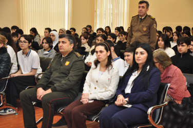 Şirvanda 1 Mart – Ümumdünya Mülki Müdafiə Günü ilə əlaqədar tədbir keçirilib.