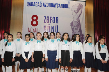 Şirvanda Zəfər Günü münasibətilə konsert proqramı təşkil olunub.