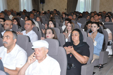 Yeni Azərbaycan Partiyası Şirvan şəhər təşkilatının təsis olunmasının 33 illiyinə həsr olunmuş tədbir keçirilib.