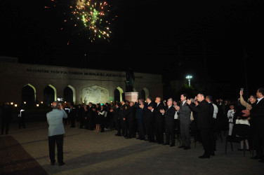Şirvanda Ümummilli lider, Ulu Öndər Heydər Əliyevin anadan olmasının 103 illiyinə həsr olunmuş konsert təşkil edilib.