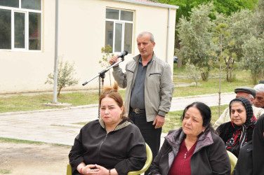 Şəhər İcra Hakimiyyətinin başçısı İlqar Abbasov növbəti səyyar görüş keçirib.