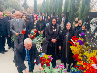 Şirvanda Vətən müharibəsi şəhidi Şəhriyar İsmayılzadənin xatirəsi anılıb.