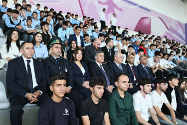 Şirvanda yeniyetmə voleybolçularla görüş keçirilib.
