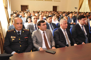 Şirvanda “Konstitusiya və Suverenlik İli” çərçivəsində tədbir keçirilib.