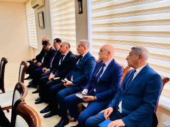 Şirvan Səhər İcra Hakimiyyətinin başçısı İlqar Abbasov növbəti vətəndaş qəbulu keçirib.