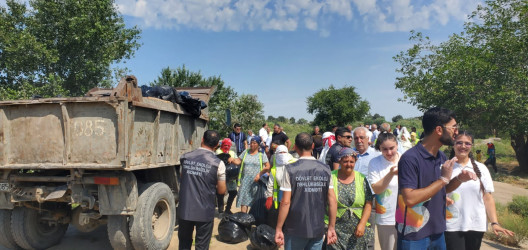 Şirvanda növbəti təmizlik aksiyası keçirilib