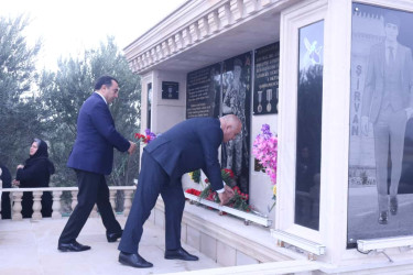 Vətən müharibəsi şəhidi Amal Alışanlının anım günü qeyd edilib.