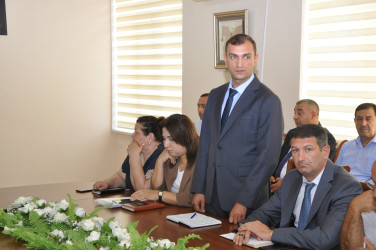 Şirvan Səhər İcra Hakimiyyətinin başçısı İlqar Abbasov vətəndaş qəbulu keçirib.