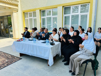 Şirvan Şəhər İcra Hakimiyyətinin başçısı İlqar Abbasov “Son zəng” tədbirində iştirak edib.