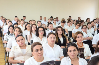 Şirvan şəhəri təhsil işçilərinin sentyabr konfransı keçirilib.