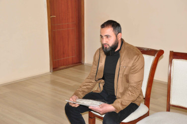 Şirvan Səhər İcra Hakimiyyətinin başçısı İlqar Abbasov vətəndaş qəbulu keçirib.