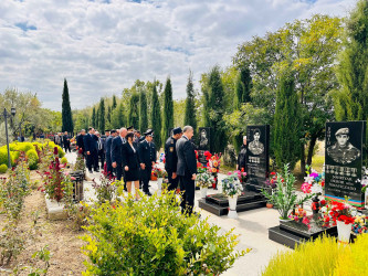 Şirvanda Vətən müharibəsi şəhidi Asif Qəribovun anım günü qeyd edilib.