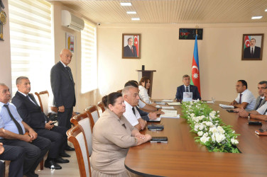Şirvan Səhər İcra Hakimiyyətinin başçısı İlqar Abbasov vətəndaş qəbulu keçirib.