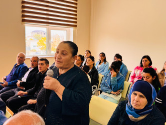 Şirvan Şəhər İcra Hakimiyyətinin başçısı İlqar Abbasov növbəti səyyar görüş keçirib.