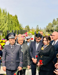 Şirvanda Vətən müharibəsi şəhidi Həsən Həsənovun xatirəsi anılıb.