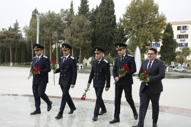 Şirvanda prokurorluq işçilərinin peşə bayramı qeyd olunub.