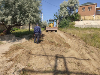 Şirvanda küçələrin asfaltlanması işlərinə başlanılıb.