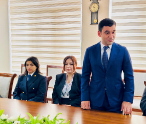 Şirvanda prokurorluq işçilərinin peşə bayramı qeyd olunub.