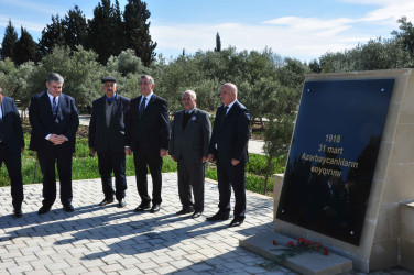 Şirvanda 31 Mart – Azərbaycanlıların Soyqırımı Gününə həsr olunmuş tədbir keçirilib.