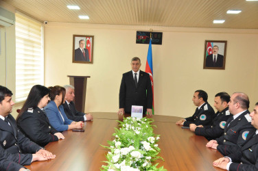 Şirvanda miqrasiya orqanları işçilərinin peşə bayramı günü qeyd edilib.